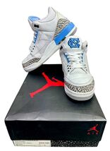 Air Jordan 3 Retro AJ3-820078 PE CFM Sample UNC Football B. Mitchell Box... - $3,464.99