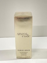 Armani Code By Giorgio Armani Edt Pour Homme 2.5oz Spray - New In Golden Box - $89.99