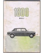 British Motor Corporation BMC 1800 Mark II Handbook 1968 - £17.12 GBP