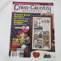 Vintage 1995 Cross Country Stitching Magazine 18 Projects Issue - £12.92 GBP