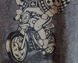 Lucky Brand Vegas Motorcycle King Of Spades Mens Shirt Size XL Gray - $14.95