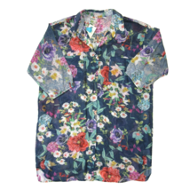 NWT Johnny Was Paria Shirt Dress in Floral Print Sheer Cover-up Dress XL $198 - £111.65 GBP