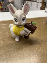 Vtg Ceramic Easter Bunny Decor - £3.23 GBP