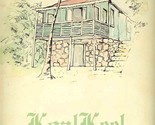 Koal Keel Menu Coronation Avenue The Valley Anguilla 1991 - $84.10