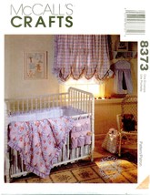 Mc Calls 8373 842 Baby Infant Crib Quilt Nursery Stacker Pattern Uncut Ff - £15.47 GBP