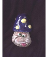 Toxic Toadstool Fantasy Mushroom Statue Yard Garden Art Funny Whimsical ... - $34.24 CAD
