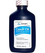 Castor Oil USP 100% Stimulant Laxative 4 FL OZ - for Relief of Occasiona... - $10.66