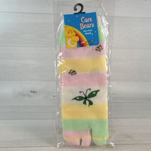 Care Bears Pom Pom Heads Fashion Toe Glove Socks Pastel Stripes Butterfl... - $19.39