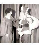 1963 Santa Christmas Real Photo New Hampshire High School Maskaraders E88R - $95.99 CAD