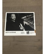 Vintage Ken Saydak Glossy Promotional Press Photo 8x10 Autographed - $12.00