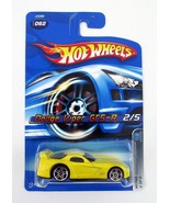Hot Wheels Dodge Viper GTS-R #062 Mopar Madness 2 of 5 Yellow Die-Cast C... - $54.47 MXN