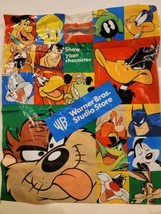 Vintage Warner Brothers Bros Studio Store Plastic Bag Looney Tunes DC Co... - £15.34 GBP