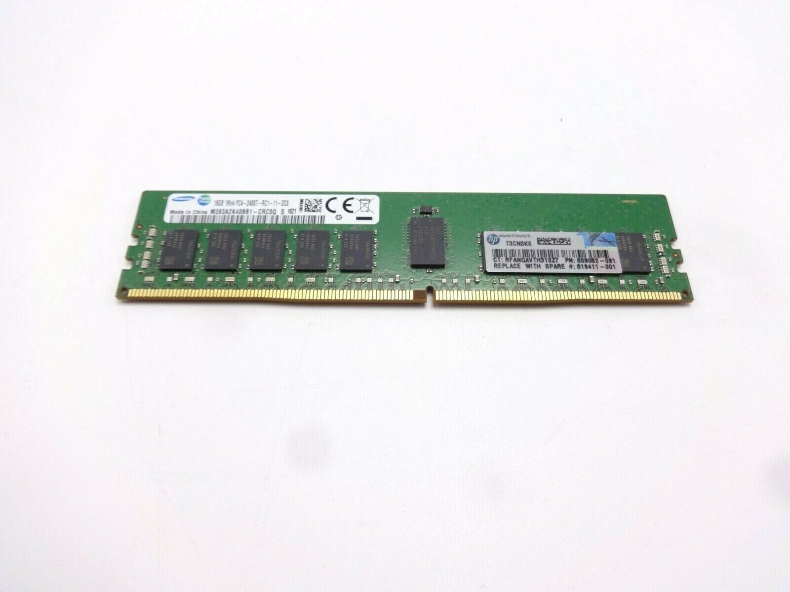 HP 805349-B21 16GB 1Rx4 PC4 2400T Server Memory Dimm 809082-091 819411-001 - $19.79