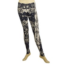 Philipp Plein Leggins Blue &amp; White Ethnic Elastic Viscose trousers pants XS - $127.71