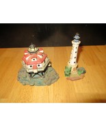 Set of 2 Lighthouse Figurines - £10.34 GBP