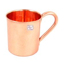 Copper Mug Use Restaurant Beer Bar Hotel Moscow Mule Copper Plain Cup 14 Oz  - $16.89