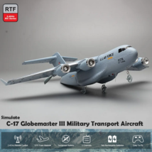 RC Airplane Boeing C17 Globemaster Model Flight Gyro Control Transport A... - $1,081.08 MXN