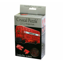 3D Crystal London Bus Puzzle 53pcs - £32.31 GBP