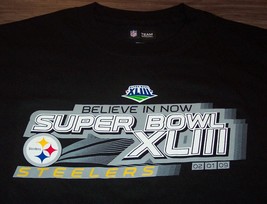 Pittsburgh Steelers Nfl Super Bowl Xliii T-Shirt Mens Xl New w/ Tag - $19.80