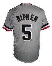 Cal Ripken Rochester Red Wings Baseball Jersey Grey Any Size image 2