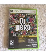 DJ Hero Microsoft Xbox 360  2009 - £6.18 GBP