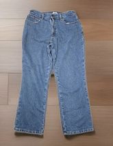 LL Bean Jeans Fleece Lined Original Fit Womans Size 16 Regular K - $29.69