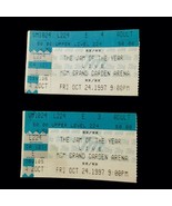 PRINCE THE ARTIST TICKET STUB JAM OF THE YEAR LOT (2) VEGAS MGM CONCERT ... - £148.54 GBP