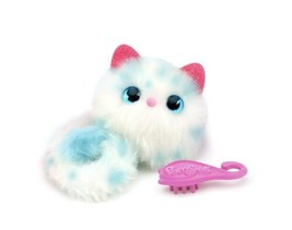 Pomsies: Blossom Pet-Plush Wearable Interactive Toy-“SNOWBALL” -Blue/NEW - $15.09