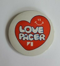 AMC Love Pacer Advertising Button American Motor Company Vintage Pinback - £15.66 GBP