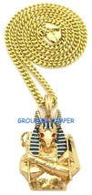 Anubis Egyptian Protector God Pendant Necklace - £15.70 GBP+