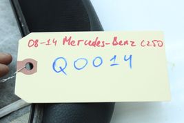 08-14 w204 MERCEDES C250 FRONT RIGHT PASSENGER SEAT CUSHION BOTTOM Q0014 image 12