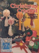 American School of Needlework Christmas Crochet Pattern Leaflet #12, 1979 - $4.00