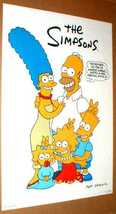 THE SIMPSONS A Nice Normal Family Original 1990 Poster - £15.97 GBP