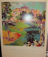 Leroy Neiman Westchester Golf Classic Golfing Signed Lithograph Poster, ... - $143.55