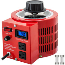 VEVOR Bench Top 20 Amp Variable Auto Transformer with LCD Digital Display - $118.99
