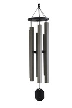 DUTCH BELLS WIND CHIME ~ Mocha 46 inch Amish Handmade in USA Recycled Bells - £166.64 GBP