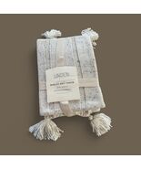 Linden Street Marbled Knit Throw With Tassels - $29.95