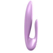 Ovo J2 Silicone Rechargeable Dual Vibe Rabbit Waterproof Rose - £59.09 GBP