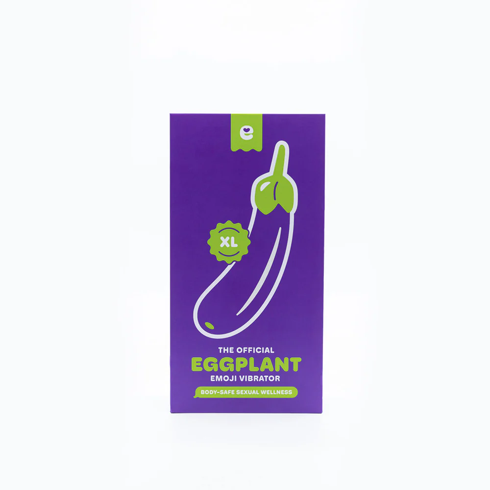 Emojibator Eggplant XL Emoji Vibrator - $65.00