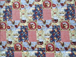 Fabric 1 Yard + Dairy Cow Apples to Quilt Sew Craft Scrapbook VIP Cranston $3.75 - £2.94 GBP