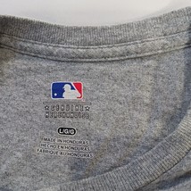 MLB Miami Marlins Baseball Youth Gray Short Sleeve Graphic T-Shirt Size Large image 5