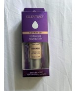 Ellen Tracy Advanced Hydrating Foundation- Lightweight Makeup Warm Beige... - $14.84