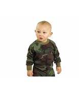 4T Toddler WOOLAND CAMO SHIRT Long Sleeve Kids Camoflauge Hunting Rothco... - $9.99