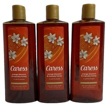 3X Caress Orange Blossom &amp; Manuka Honey Body Wash 18 Oz Each  - £37.02 GBP