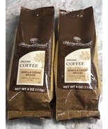 Harrys/David 2 bags Vanilla Creme Ground Coffee. 4oz/113gm. ShipN24Hours - $261.60 MXN