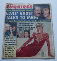 National Enquirer August 4, 1987 Elvis&#39; Ghost talks to me says Wayne Newton - £10.94 GBP