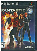 Fantastic 4 Sony PlayStation 2 2005 Fantastic Four PS2 Complete Tested Works - £5.52 GBP