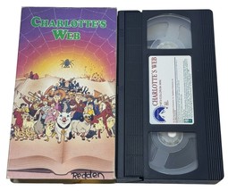 Charlottes Web VHS Tape 1973 Animated Classic Featuring Farmyard Friends... - $13.85