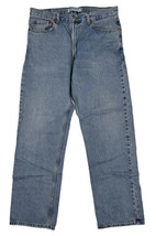 Levis 505 Men Size 36x32 (Measure 34x31) Light Denim Jeans - £14.04 GBP