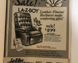 1987 La-Z-Boy Christmas Vintage Print Ad Advertisement pa21 - $7.91